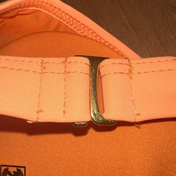 NEW Dixxon Sz M Triangle Micro Bikini Bright Orange Swimsuit Top &‎ Bottom 2 Pc. - Picture 12 of 14